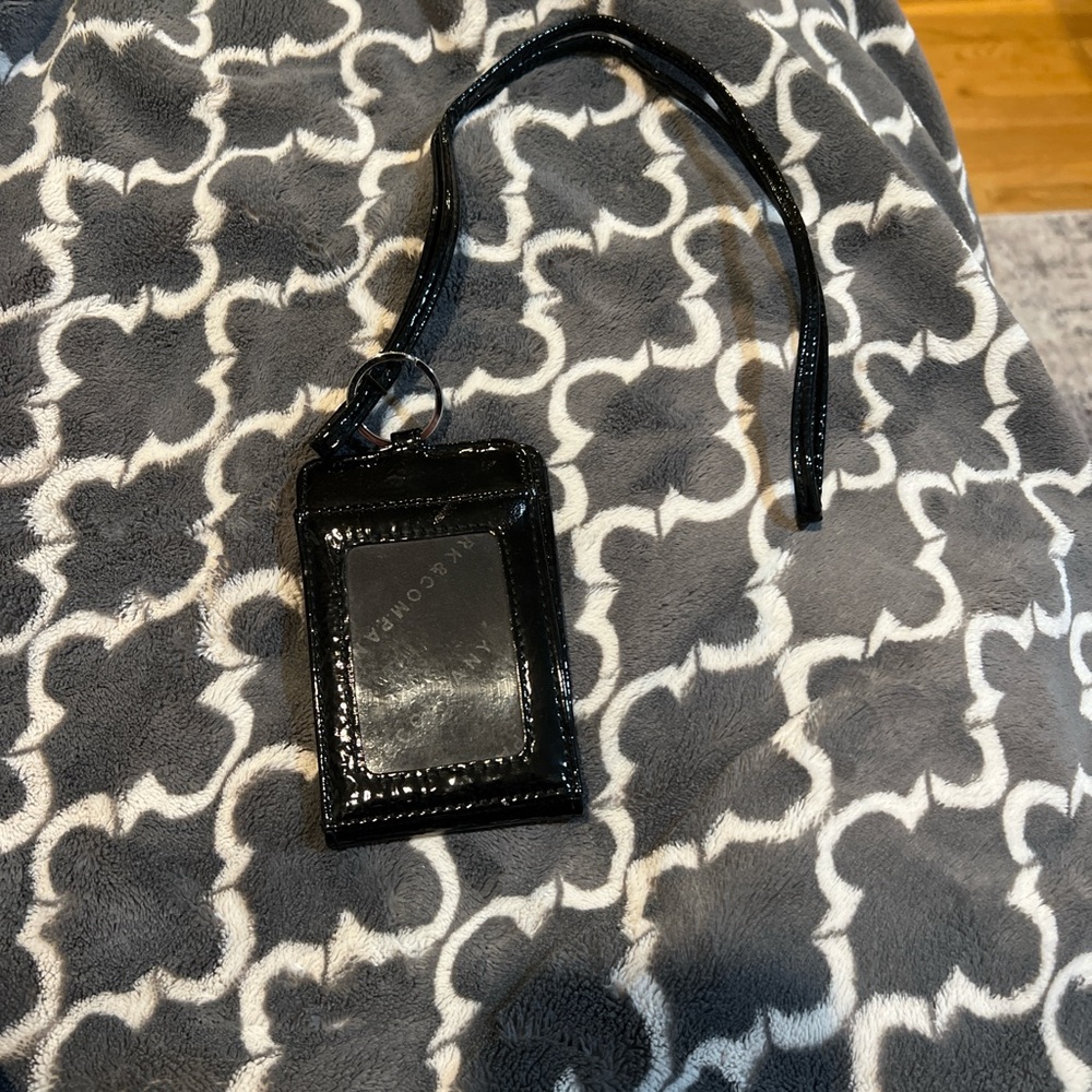 Black ID Holder